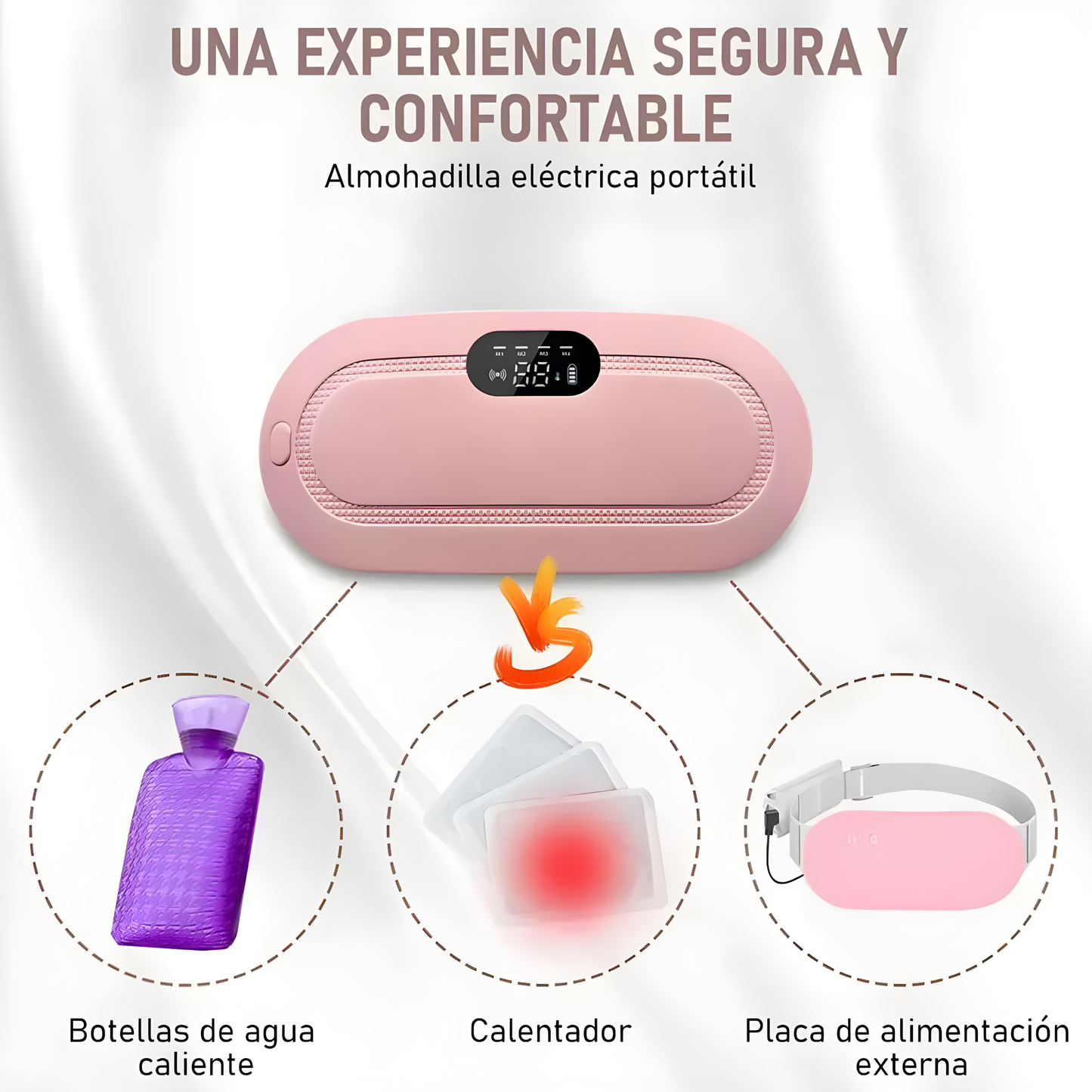 CalmHer™ | Banda de calor relajante para cólicos